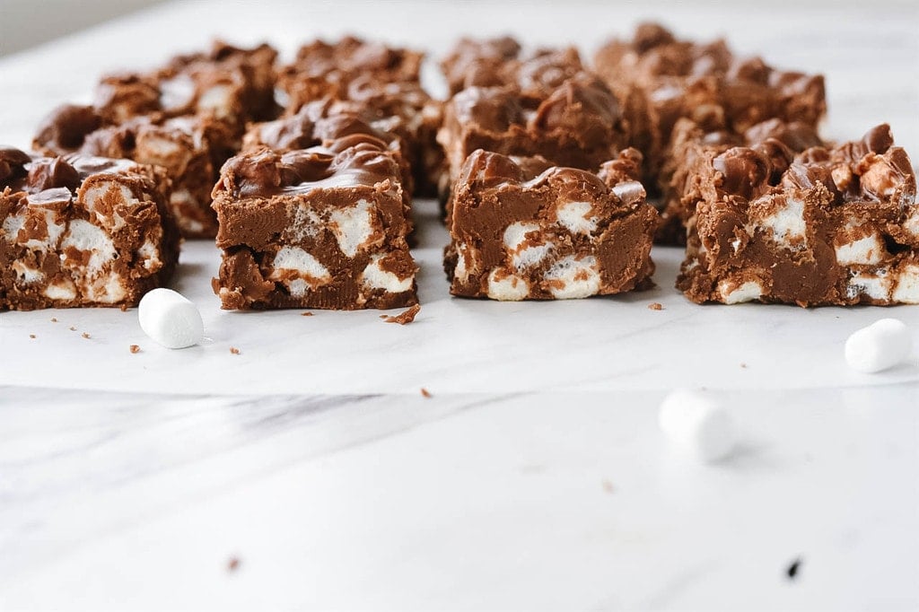 Rocky Road Fudge pieces