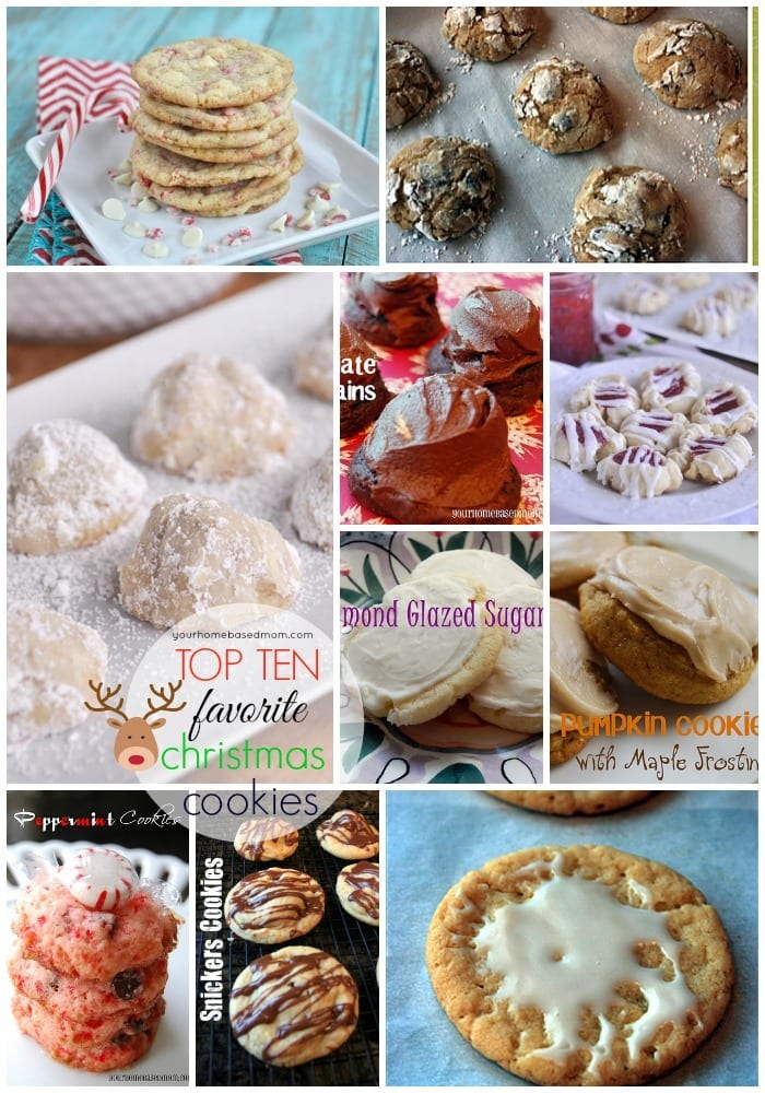 My Top Ten Favorite Christmas Cookies - Your Homebased Mom