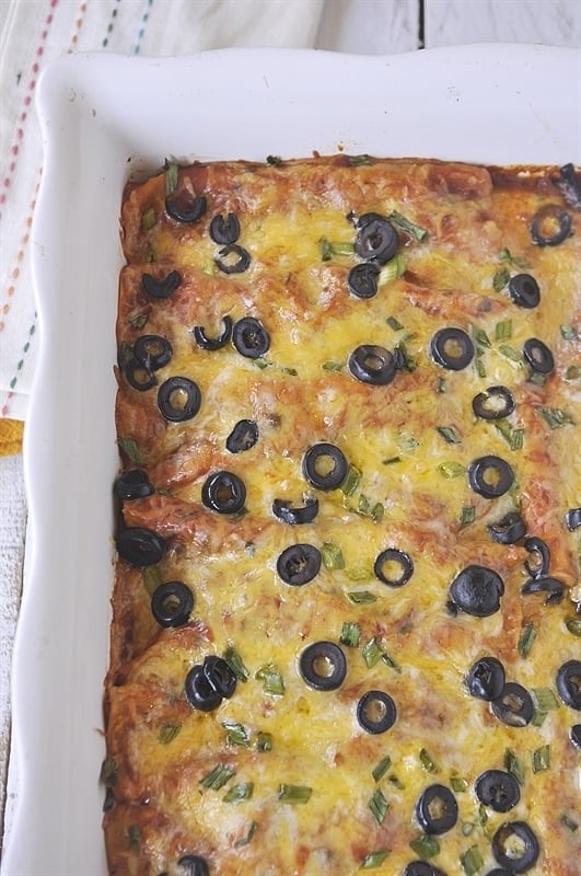 Beef Enchiladas
