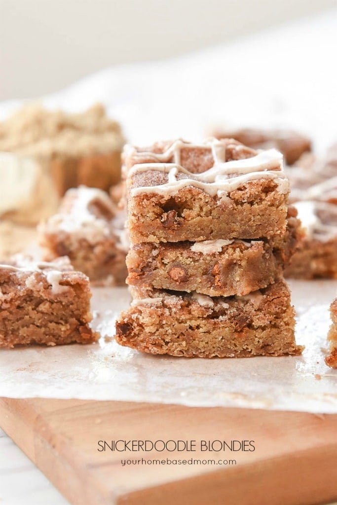 Snickerdoodle Blondies