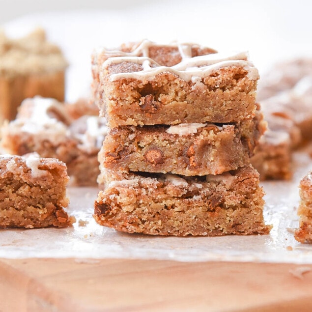 Snickerdoodle Blondies