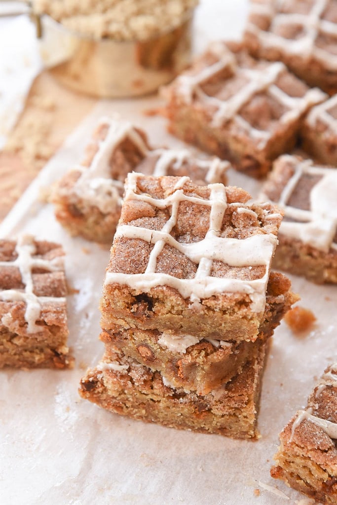 Snickerdoodle Blondies