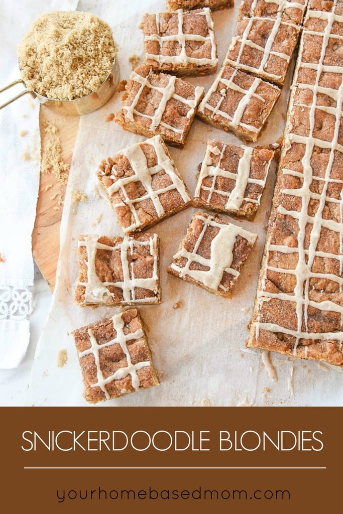 Snickerdoodle Blondies