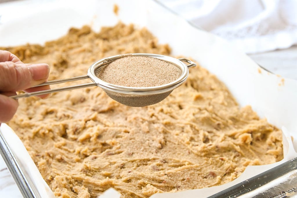 Cinnamon and Sugar Topping for Snickerdoodle Blondies