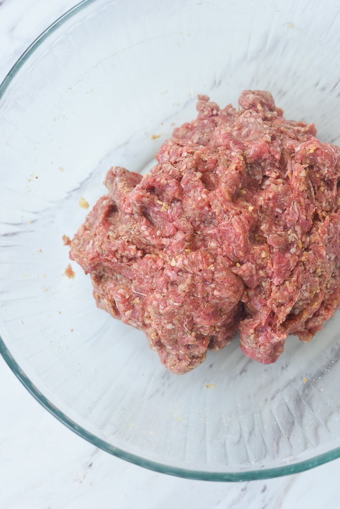 bowl of seasoned hamburger