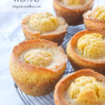 marmalade muffins on a cooling rack