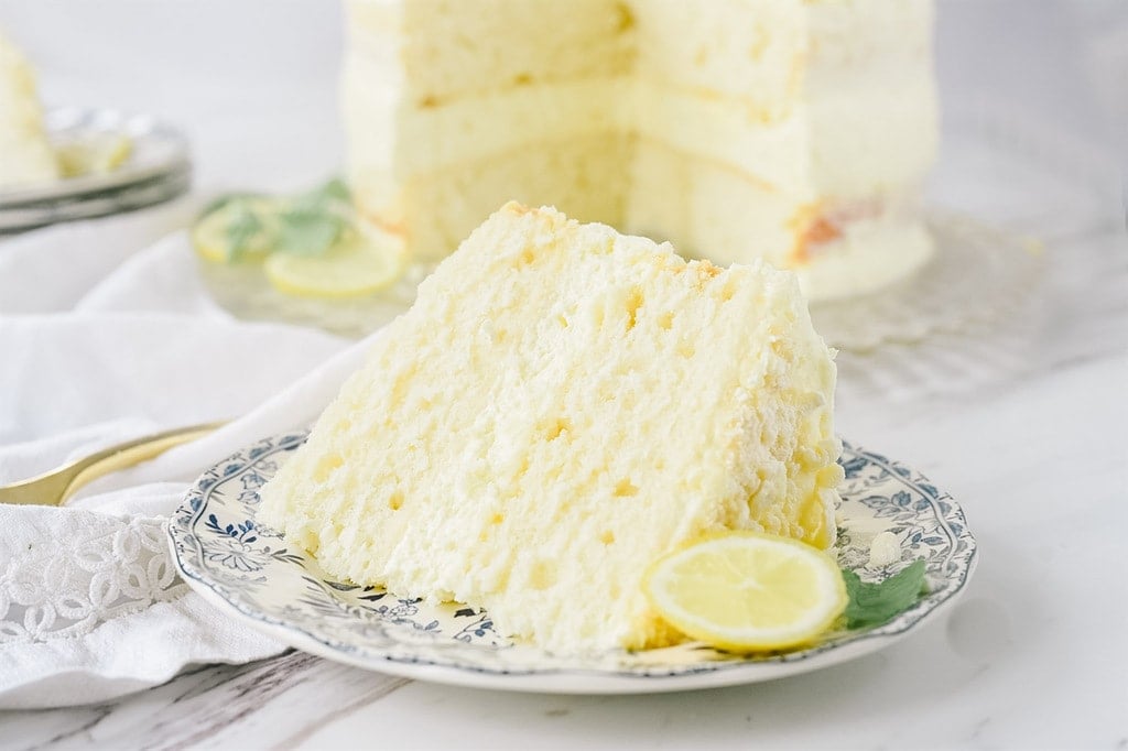 Lemon Cream Cake Recipe Your Homebased Mom