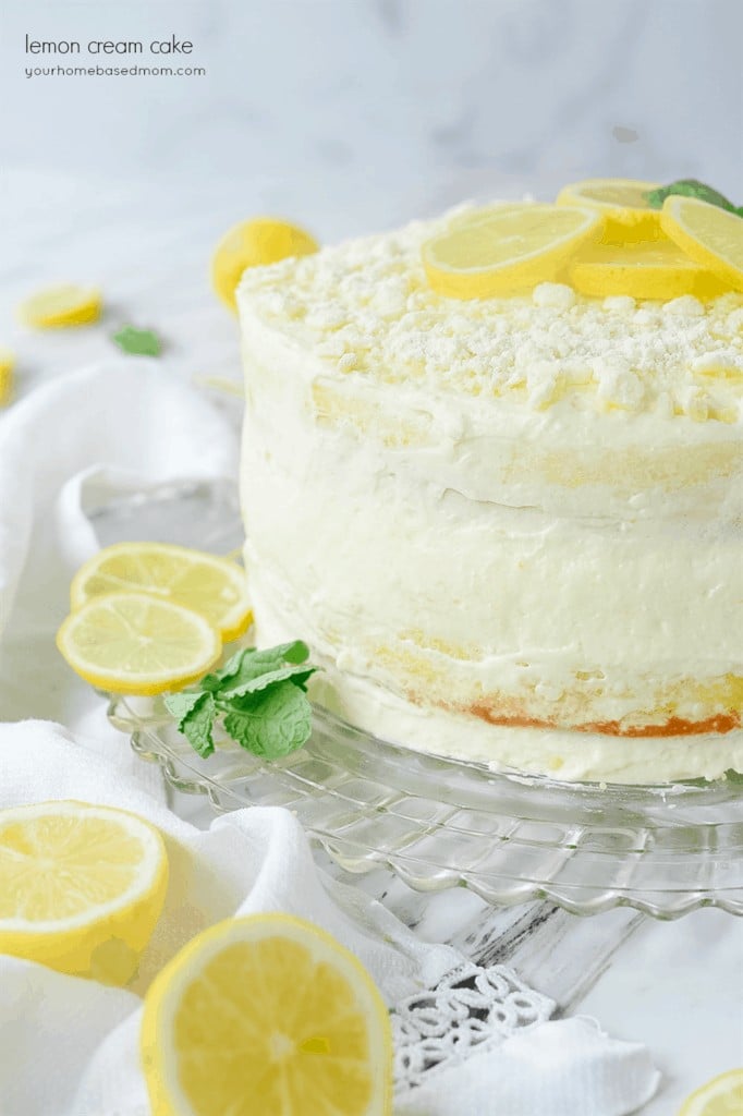 lemon cream cake