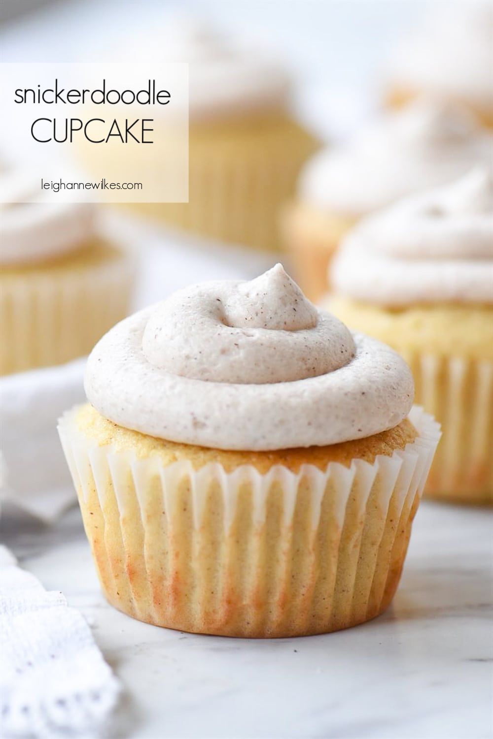 single cupcake with frosting