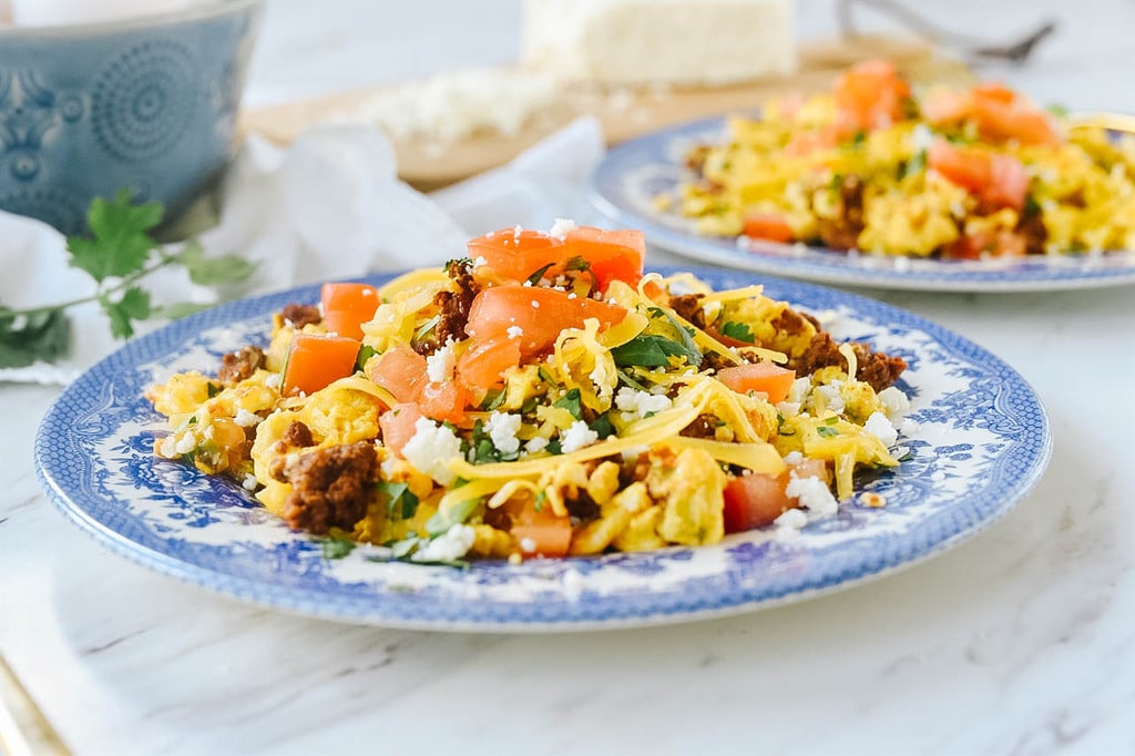 chorizo eggs