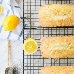Four loaves of lemon poppyseed bread