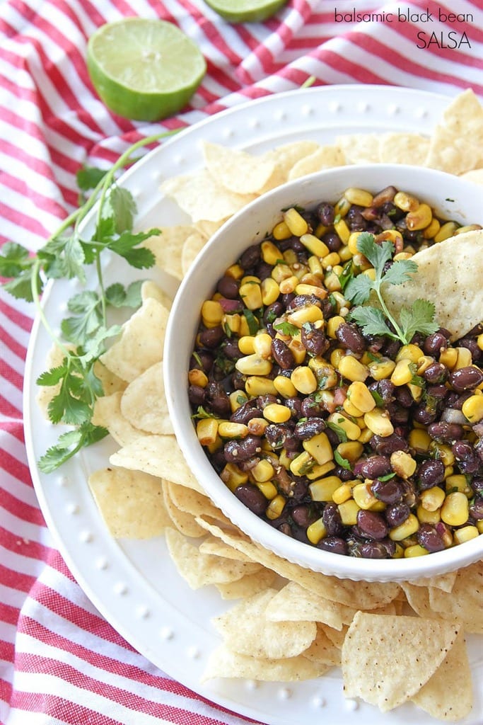 Balsamic Black Bean Salsa