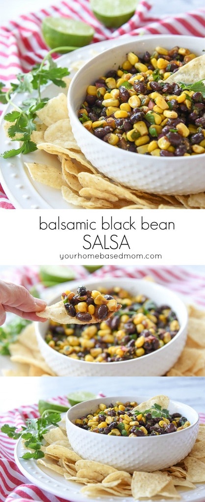 Balsamic Black Bean Salsa