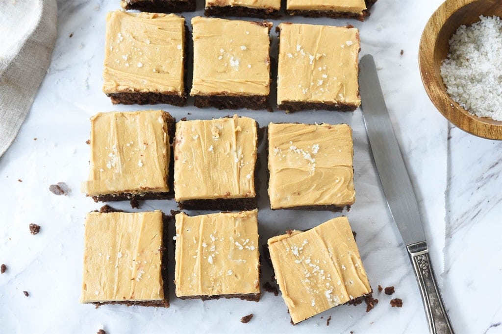 Salted Caramel Double Chocolate Brownies