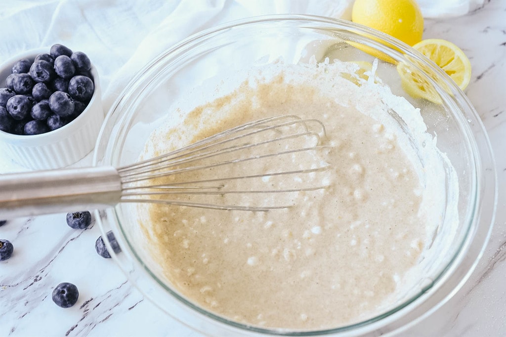 Lemon Pancake batter