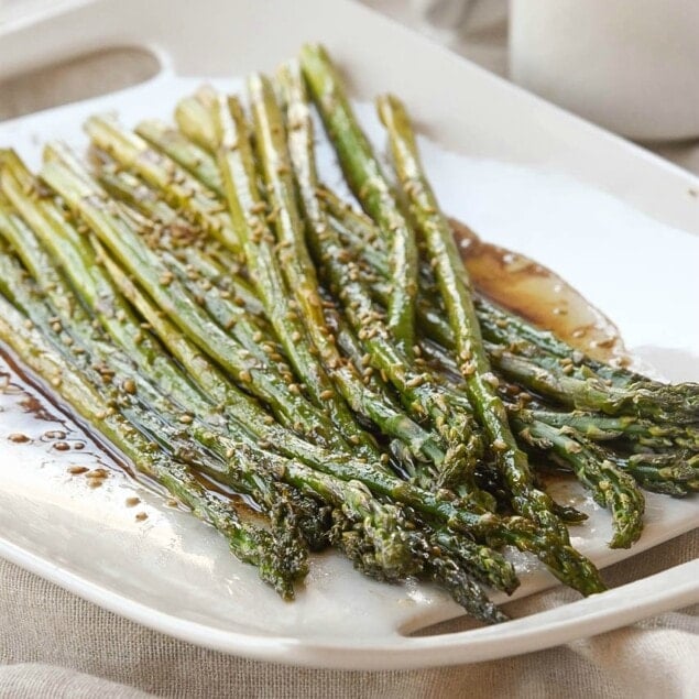 Roasted Balsamic Asparagus