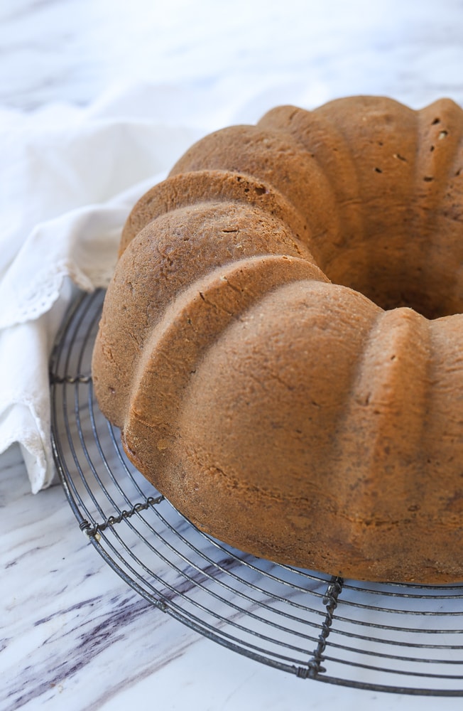 bundt cake out of pan