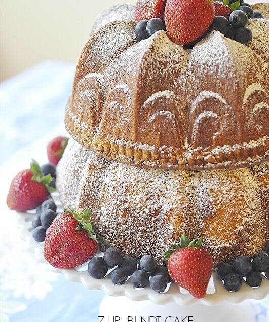 7Up Bundt Cake