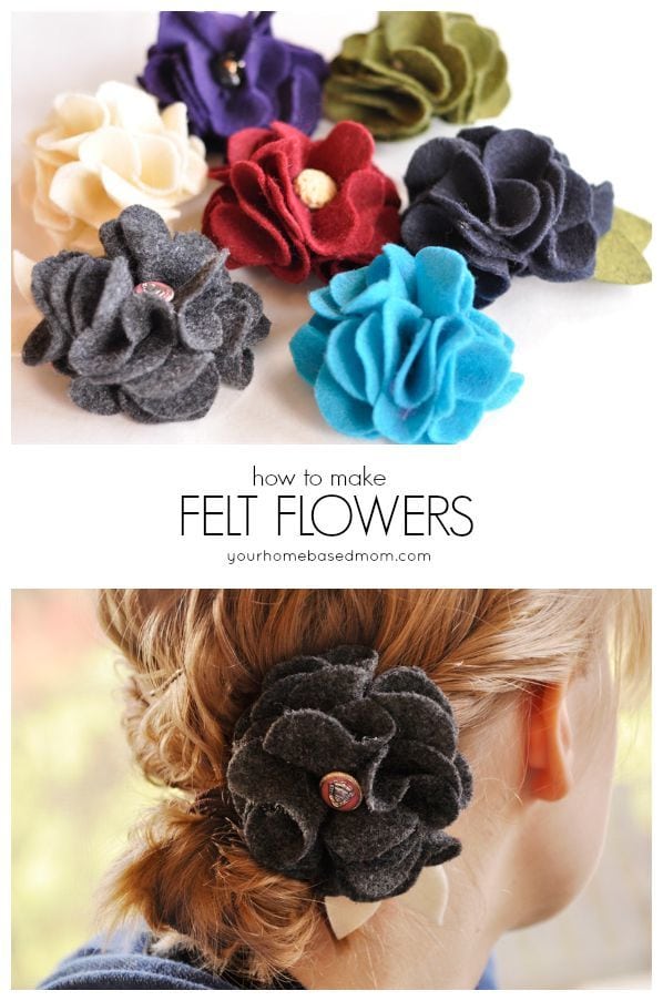 How to make Felt Flowers