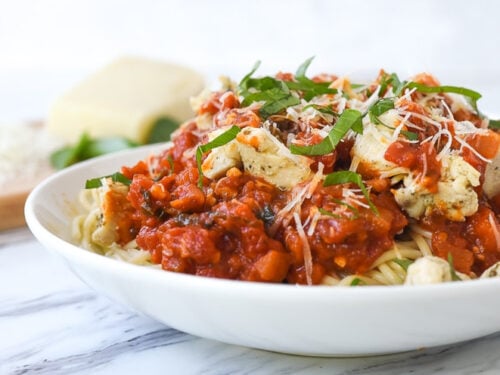 Red sauce spaghetti deals