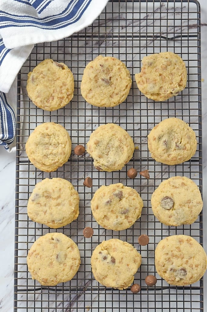 Toffee Chocolate Chip Cookie recipe