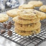 toffee and chocolate chip cookies