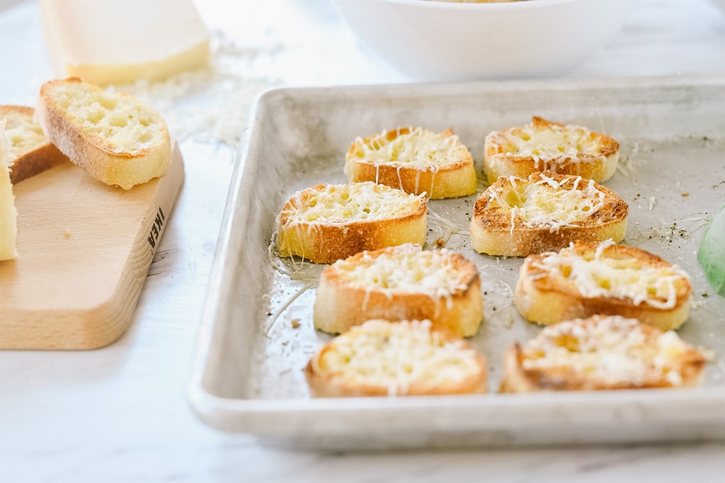 garlic parmesan toast