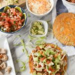 Chicken Tostadas