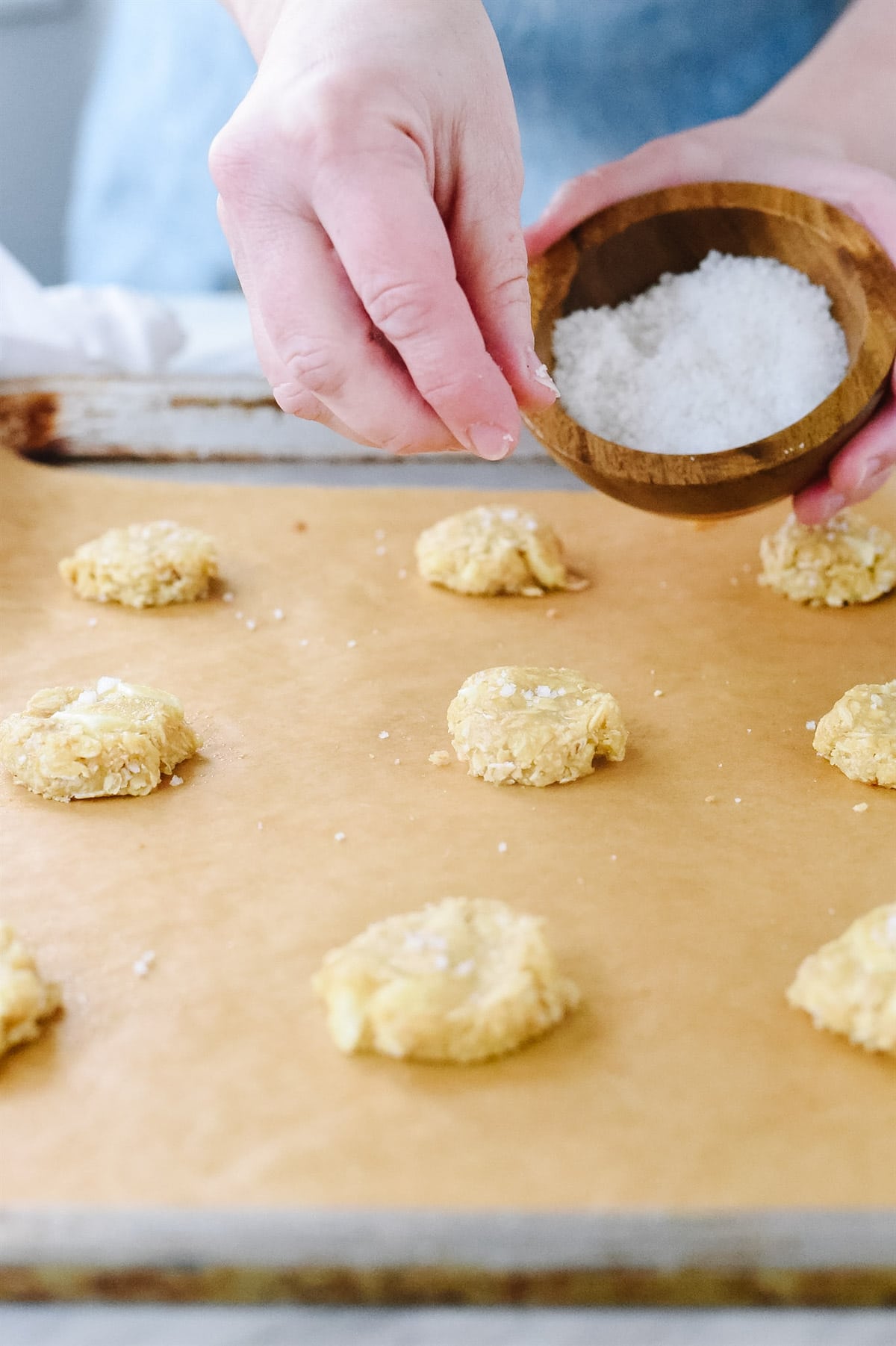 adding salt to cookies