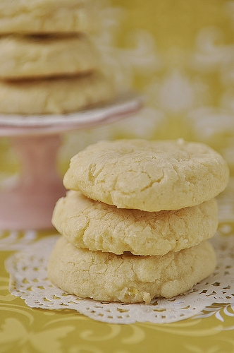Lemon Crinkle Cookie