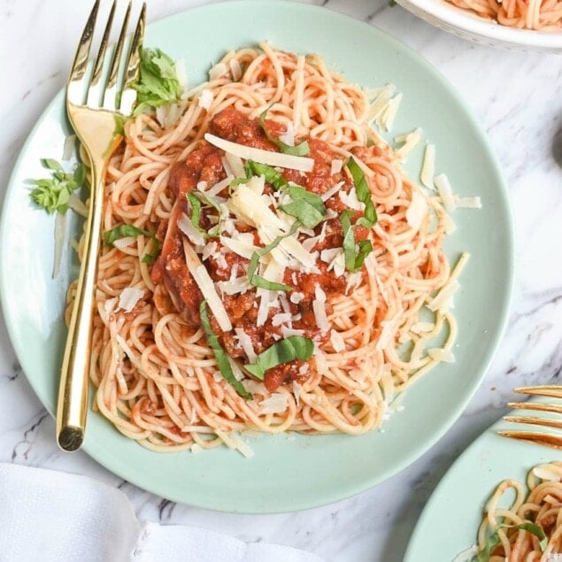 Spaghetti with Meat Sauce