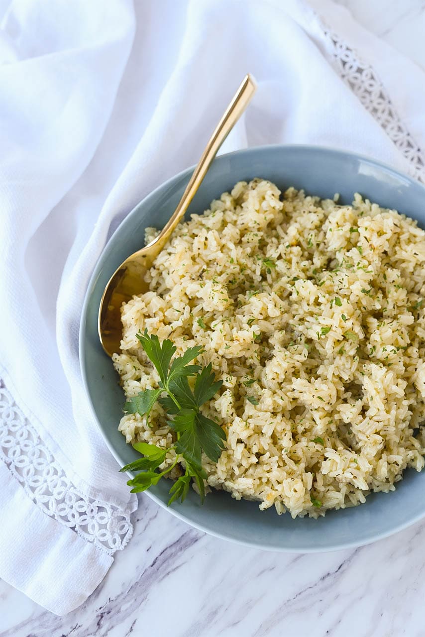 Yellow Rice in a Rice Cooker - paper + heart