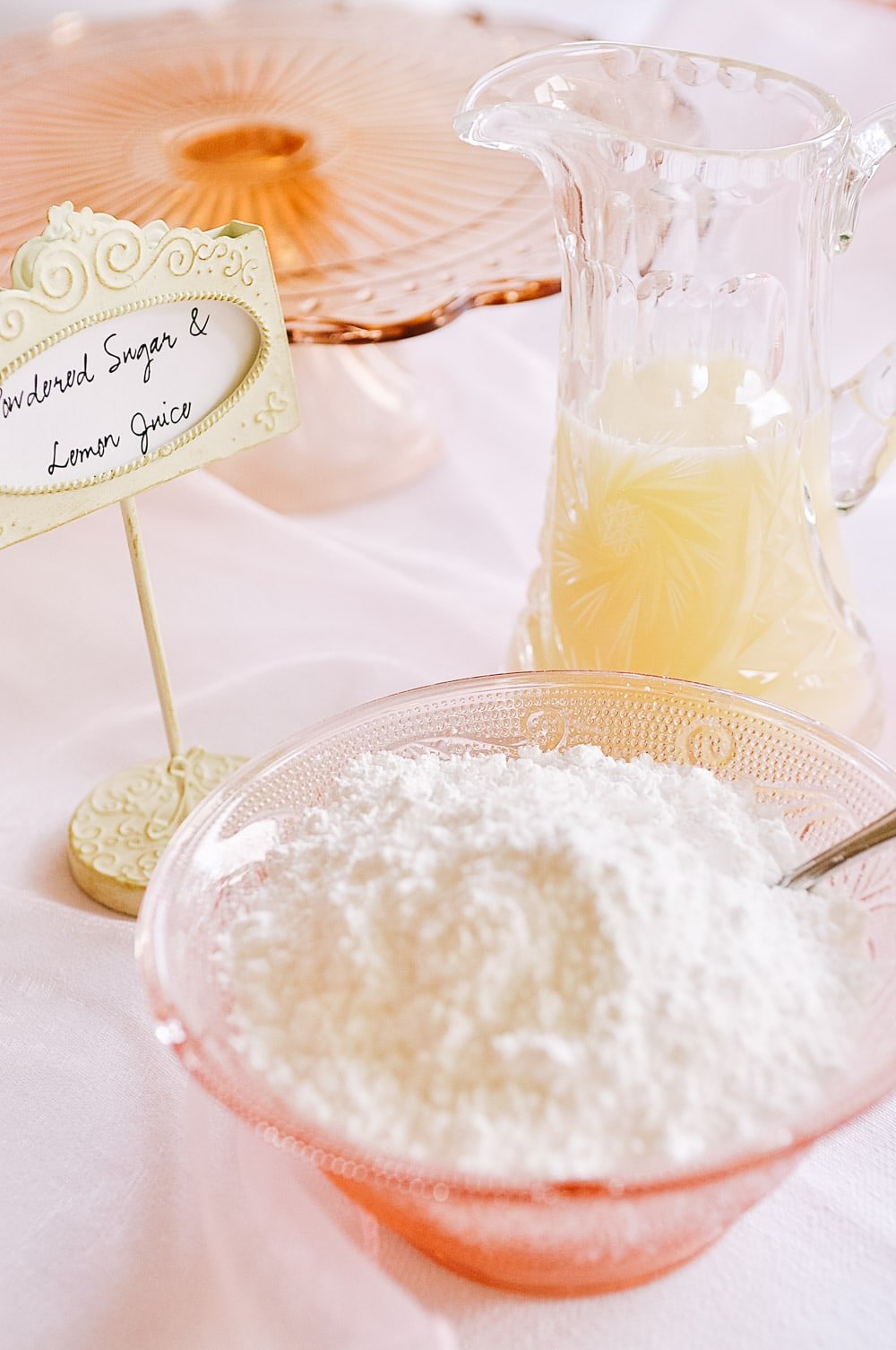 powdered sugar for crepe bar