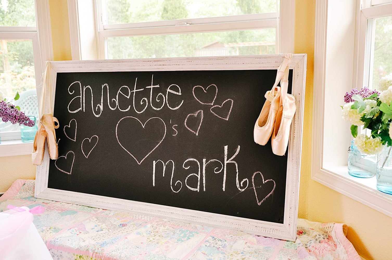 Bridal Shower Chalk Board