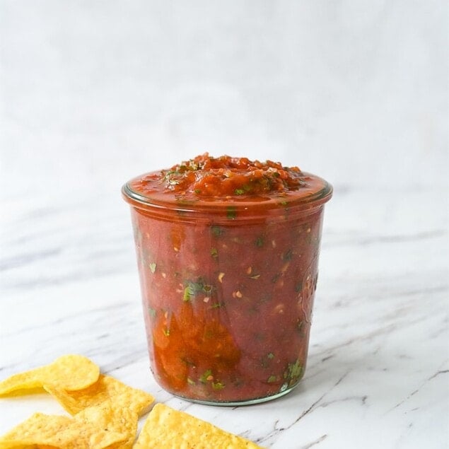 jar of salsa