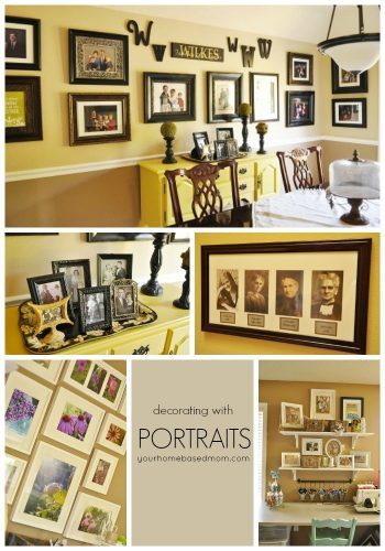 Decorating with Portraits