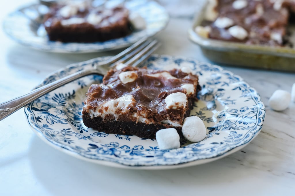 slice of Mississippi Mud Cake on a plate