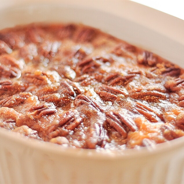 Pecan Topped Sweet Potatoes