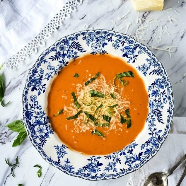 Tomato Soup in a bowl