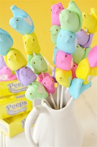 Peeps on a Stick