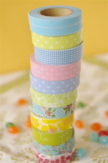 stack of washi tape