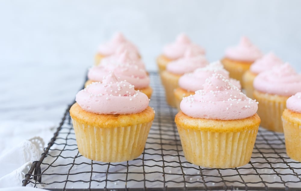 Pink Lemonade Cupcakes