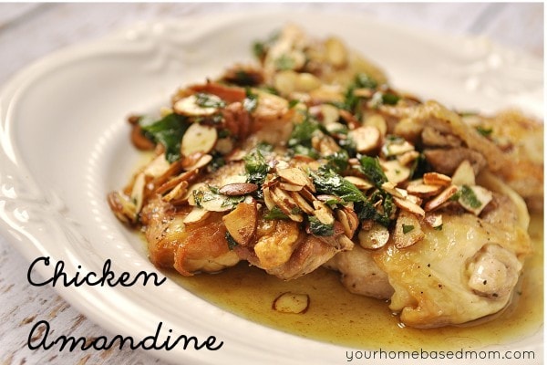 Chicken Amandine Recipe