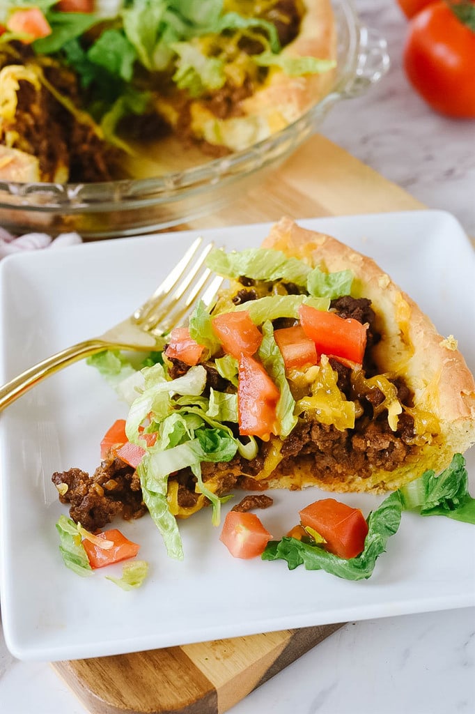 Slice of Taco Bake