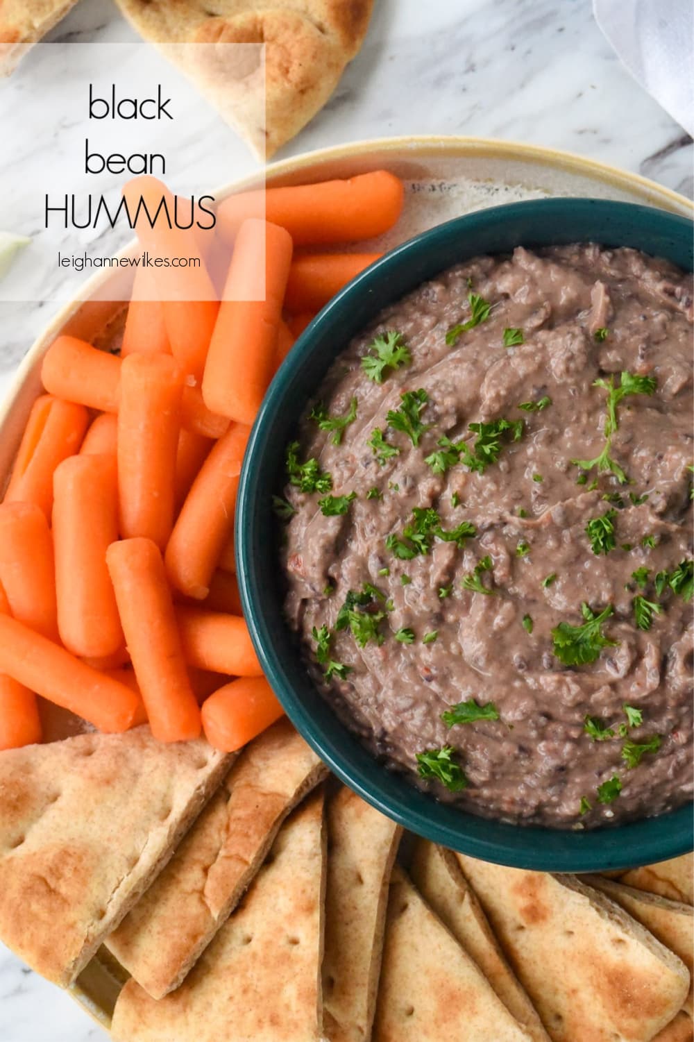 Black Bean Hummus Recipe by Leigh Anne Wilkes