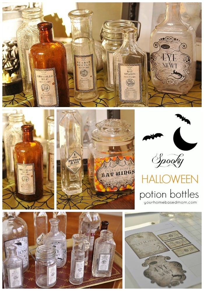 Halloween Potion Bottles