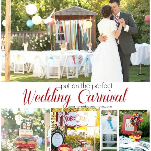 Put on the perfect Wedding Carnival - here are all the details.