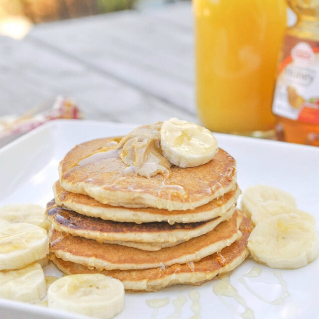 Whole Grain Pancakes Recipe from Your Homebased Mom