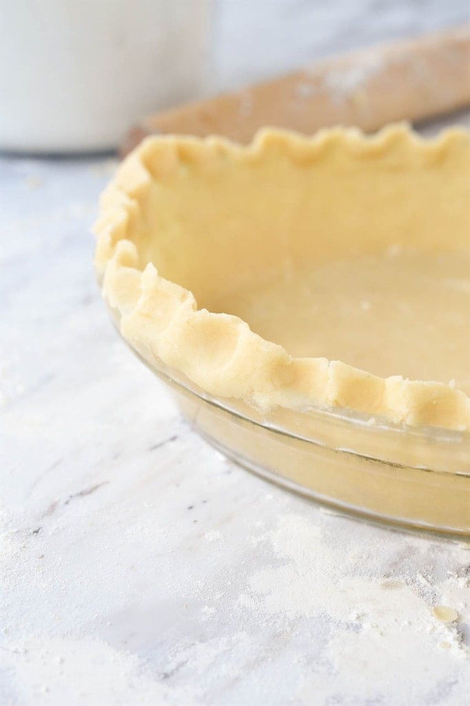 homemade pie crust