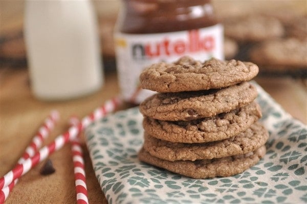 Nutella-chocolate-chip-cookie